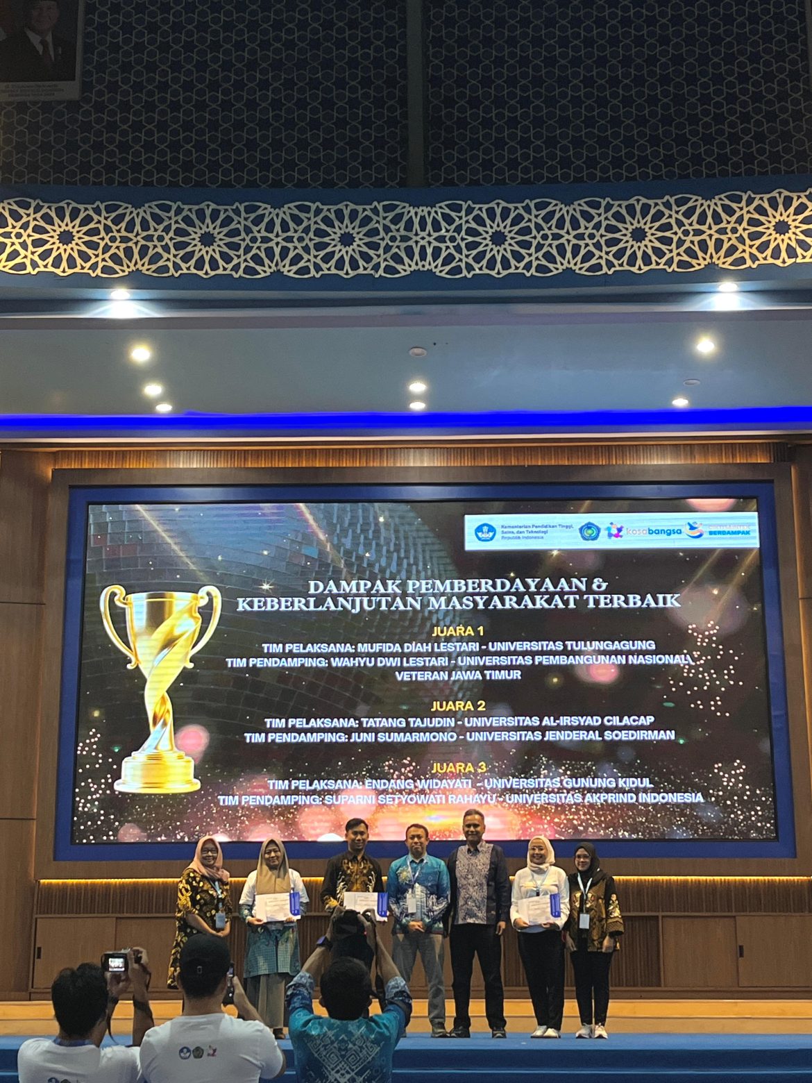 Sukses Berdayakan Masyarakat, Akprind University Sabet 2 Juara di Program Kosabangsa